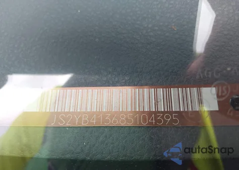 2008 Suzuki Sx4 Convenience/Touring из США, поврежденный, VIN JS2YB413685104395